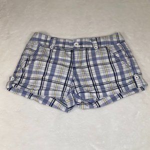 - Maurices 5/6 plaid shorts EUC